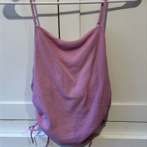 Aerie Cinch Side Tank Top With Adjustable Straps